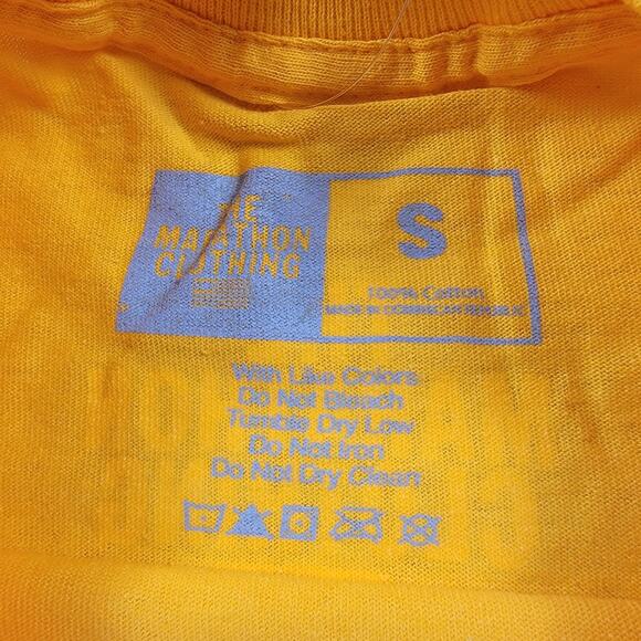 The Marathon Clothing Shirt Mens Small Yellow Crenshaw Graphic Tee Crewneck TMC - Picture 3 of 11